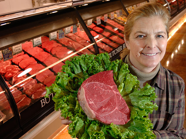 As demand increases, consumers are also asking more questions about where and how the beef they buy is produced. (DTN/Progressive Farmer photo by Jim Patrico)